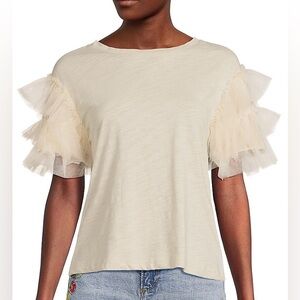 Anthropologie tee Womens size L